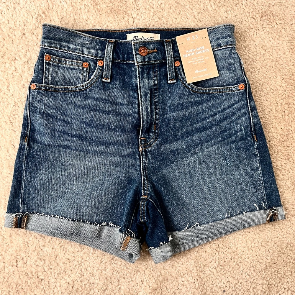 Madewell High-Rise Denim Shorts